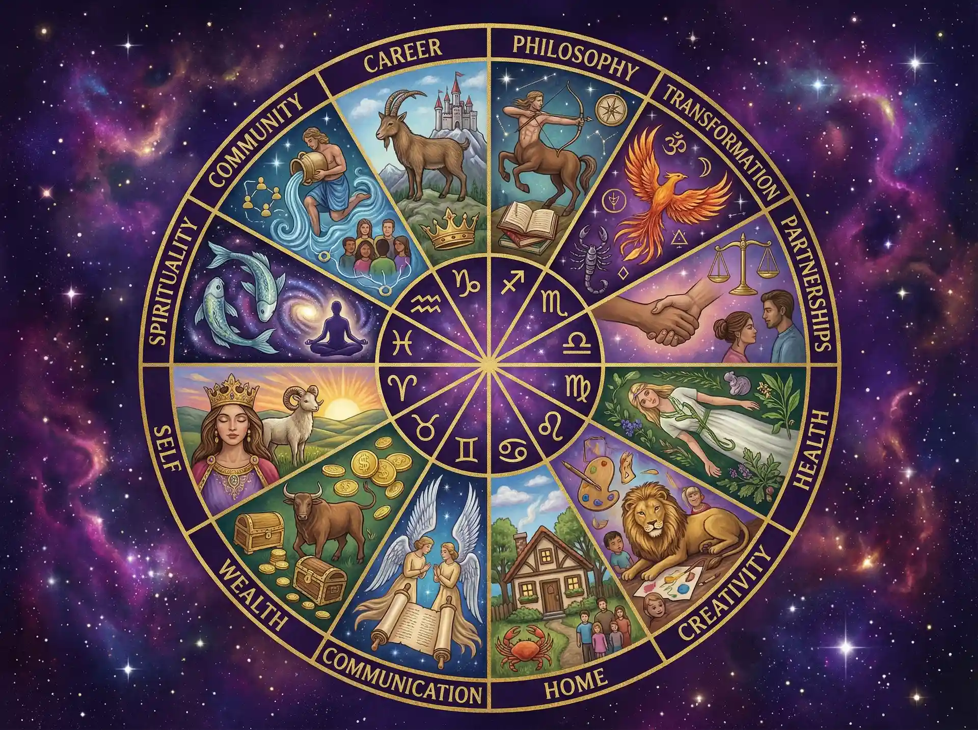 十二宫位解析 - 净化斯坦索姆 | 占星学知识